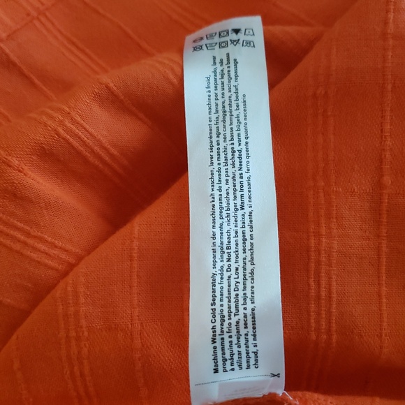 NEW Venus Orange Button-Down Dress - Picture 11 of 11